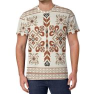 AILLOSA All Over Print YH-299 Kısa Kollu Baskılı Unisex T-shirt