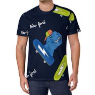 AILLOSA All Over Print YH-321 Kısa Kollu Baskılı Unisex T-shirt