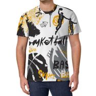 AILLOSA All Over Print YH-330 Kısa Kollu Baskılı Unisex T-shirt