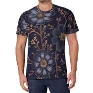 AILLOSA All Over Print YH-337 Kısa Kollu Baskılı Unisex T-shirt