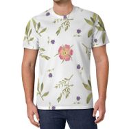 AILLOSA All Over Print YH-338 Kısa Kollu Baskılı Unisex T-shirt