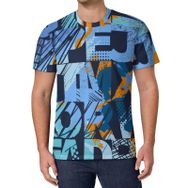 AILLOSA All Over Print YH-347 Kısa Kollu Baskılı Unisex T-shirt