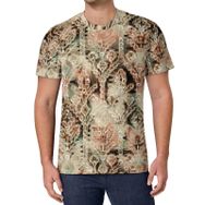AILLOSA All Over Print YH-355 Kısa Kollu Baskılı Unisex T-shirt