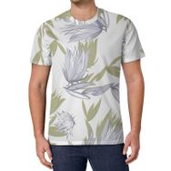 AILLOSA All Over Print YH-356 Kısa Kollu Baskılı Unisex T-shirt
