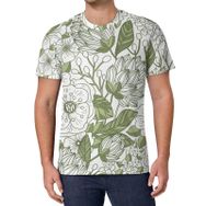 AILLOSA All Over Print YH-357 Kısa Kollu Baskılı Unisex T-shirt