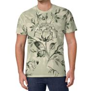 AILLOSA All Over Print YH-360 Kısa Kollu Baskılı Unisex T-shirt