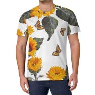 AILLOSA All Over Print YH-361 Kısa Kollu Baskılı Unisex T-shirt