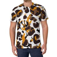AILLOSA All Over Print YH-368 Kısa Kollu Baskılı Unisex T-shirt
