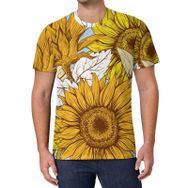 AILLOSA All Over Print YH-374 Kısa Kollu Baskılı Unisex T-shirt
