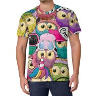 AILLOSA All Over Print YH-381 Kısa Kollu Baskılı Unisex T-shirt