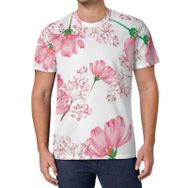 AILLOSA All Over Print YH-383 Kısa Kollu Baskılı Unisex T-shirt