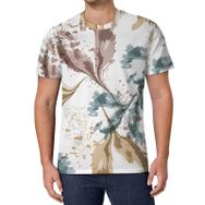 AILLOSA All Over Print YH-396 Kısa Kollu Baskılı Unisex T-shirt