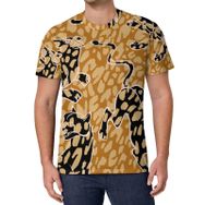 AILLOSA All Over Print YH-399 Kısa Kollu Baskılı Unisex T-shirt