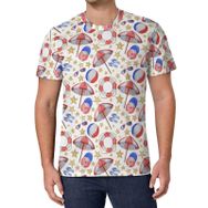 AILLOSA All Over Print YH-408 Kısa Kollu Baskılı Unisex T-shirt