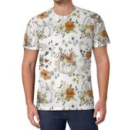 AILLOSA All Over Print YH-414 Kısa Kollu Baskılı Unisex T-shirt