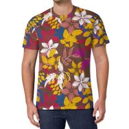 AILLOSA All Over Print YH-429 Kısa Kollu Baskılı Unisex T-shirt