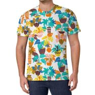 AILLOSA All Over Print YH-438 Kısa Kollu Baskılı Unisex T-shirt
