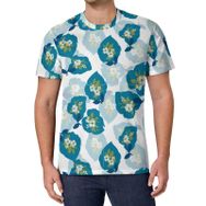 AILLOSA All Over Print YH-440 Kısa Kollu Baskılı Unisex T-shirt