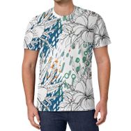 AILLOSA All Over Print YH-443 Kısa Kollu Baskılı Unisex T-shirt