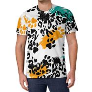 AILLOSA All Over Print YH-444 Kısa Kollu Baskılı Unisex T-shirt