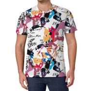 AILLOSA All Over Print YH-448 Kısa Kollu Baskılı Unisex T-shirt
