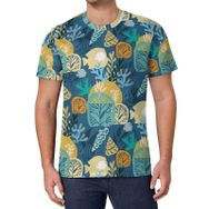AILLOSA All Over Print YH-452 Kısa Kollu Baskılı Unisex T-shirt