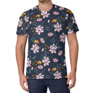AILLOSA All Over Print YH-454 Kısa Kollu Baskılı Unisex T-shirt
