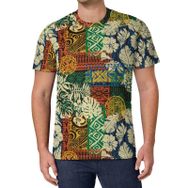 AILLOSA All Over Print YH-457 Kısa Kollu Baskılı Unisex T-shirt
