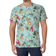 AILLOSA All Over Print YH-471 Kısa Kollu Baskılı Unisex T-shirt