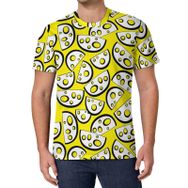 AILLOSA All Over Print YH-472 Kısa Kollu Baskılı Unisex T-shirt