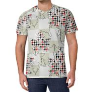AILLOSA All Over Print YH-474 Kısa Kollu Baskılı Unisex T-shirt