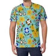 AILLOSA All Over Print YH-478 Kısa Kollu Baskılı Unisex T-shirt