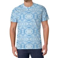 AILLOSA All Over Print YH-493 Kısa Kollu Baskılı Unisex T-shirt