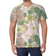 AILLOSA All Over Print YH-495 Kısa Kollu Baskılı Unisex T-shirt