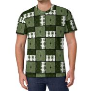 AILLOSA All Over Print YH-496 Kısa Kollu Baskılı Unisex T-shirt