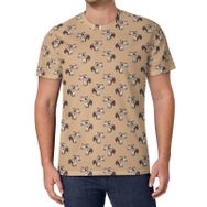 AILLOSA All Over Print YH-497 Kısa Kollu Baskılı Unisex T-shirt