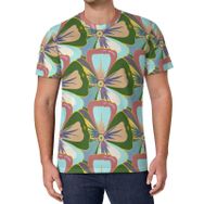 AILLOSA All Over Print YH-508 Kısa Kollu Baskılı Unisex T-shirt
