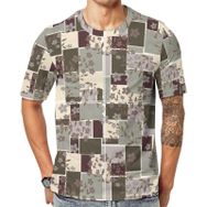 AILLOSA All Over Print YH-511 Kısa Kollu Baskılı Unisex T-shirt
