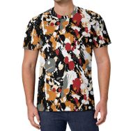 AILLOSA All Over Print YH-523 Kısa Kollu Baskılı Unisex T-shirt