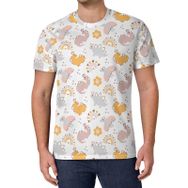 AILLOSA All Over Print YH-527 Kısa Kollu Baskılı Unisex T-shirt