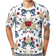 AILLOSA All Over Print YH-533 Kısa Kollu Baskılı Unisex T-shirt