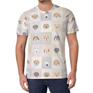 AILLOSA All Over Print YH-534 Kısa Kollu Baskılı Unisex T-shirt