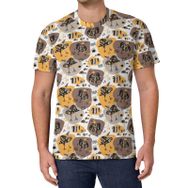 AILLOSA All Over Print YH-542 Kısa Kollu Baskılı Unisex T-shirt