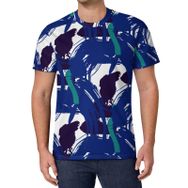 AILLOSA All Over Print YH-557 Kısa Kollu Baskılı Unisex T-shirt
