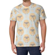 AILLOSA All Over Print YH-559 Kısa Kollu Baskılı Unisex T-shirt