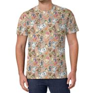AILLOSA All Over Print YH-575 Kısa Kollu Baskılı Unisex T-shirt