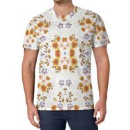 AILLOSA All Over Print YH-576 Kısa Kollu Baskılı Unisex T-shirt