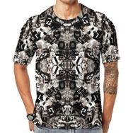 AILLOSA All Over Print YH-591 Kısa Kollu Baskılı Unisex T-shirt