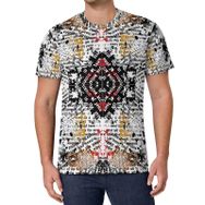 AILLOSA All Over Print YH-613 Kısa Kollu Baskılı Unisex T-shirt