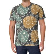 AILLOSA All Over Print YH-628 Kısa Kollu Baskılı Unisex T-shirt
